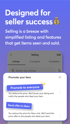 Screenshot of the application Mercari - #2
