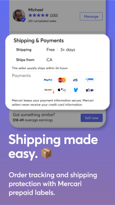 Screenshot of the application Mercari - #5