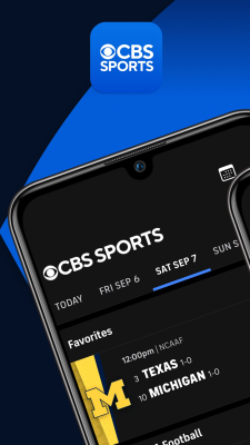 Screenshot of the application CBS Sports App - #1