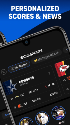 Screenshot of the application CBS Sports App - #2
