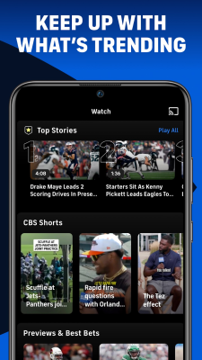Screenshot of the application CBS Sports App - #6