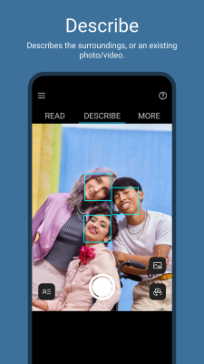 Screenshot of the application Seeing AI - #2