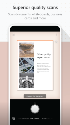 Screenshot of the application Microsoft Lens - PDF Scanner - #3