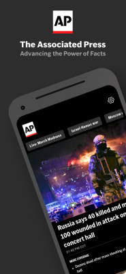 Screenshot of the application AP News - #1