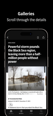 Screenshot of the application AP News - #6