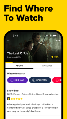 Screenshot of the application TV Time - #3