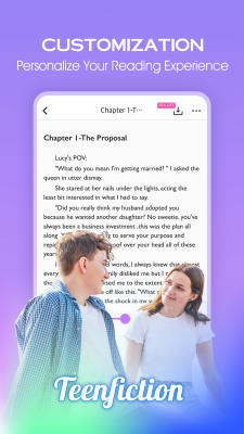 Screenshot of the application Romance Novel - #4