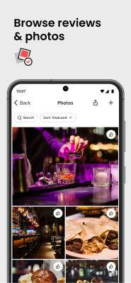 Screenshot of the application Yelp - #2