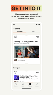 Screenshot of the application Eventbrite App - #4