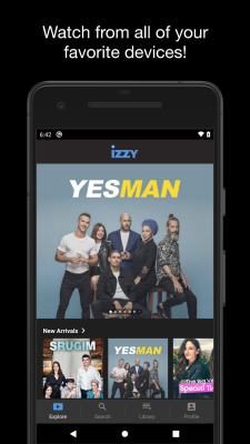 Screenshot of the application IZZY - Stream Israel - #2