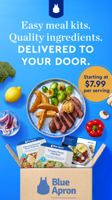 Screenshot of the application Blue Apron - #1