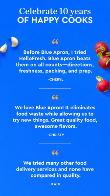Screenshot of the application Blue Apron - #7
