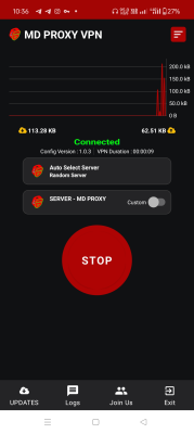 Screenshot of the application MD PROXY VPN - #2