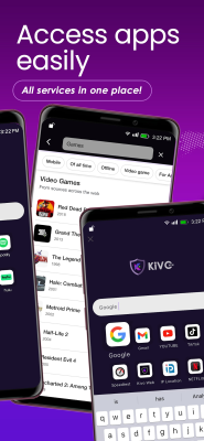 Screenshot of the application Kivo VPN - #2