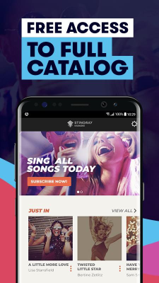 Screenshot of the application Stingray Karaoke Party - #1