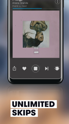 Screenshot of the application Stingray Music - #2