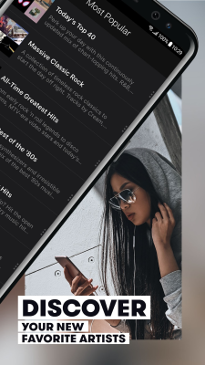 Screenshot of the application Stingray Music - #4