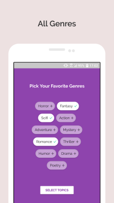 Screenshot of the application Inkitt - #2