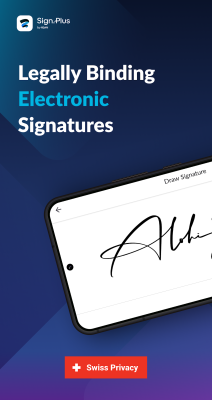 Screenshot of the application Sign.Plus - #1