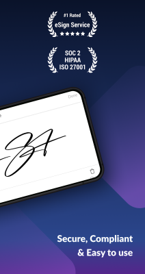 Screenshot of the application Sign.Plus - #2