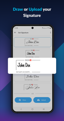 Screenshot of the application Sign.Plus - #3