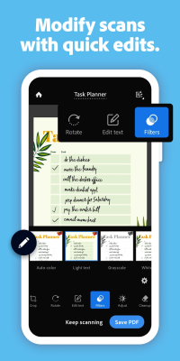 Screenshot of the application Adobe Scan - #6