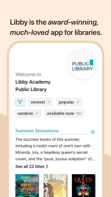 Screenshot of the application Libby, the Library App - #2