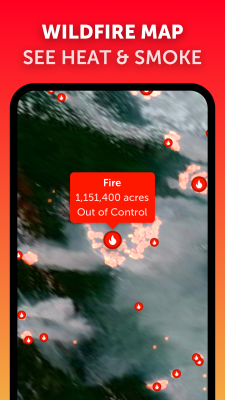 Screenshot of the application Zoom Earth - #3