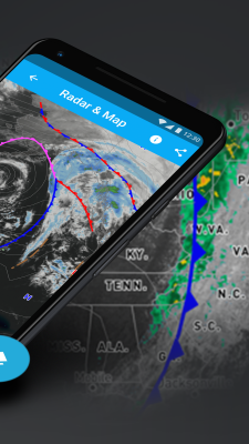 Screenshot of the application Weather Underground - #2