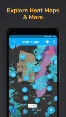 Screenshot of the application Weather Underground - #4