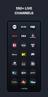 Screenshot of the application Fubo - #1