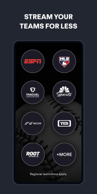 Screenshot of the application Fubo - #5