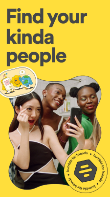 Screenshot of the application Bumble For Friends - #1