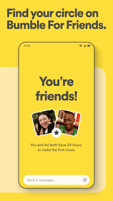 Screenshot of the application Bumble For Friends - #6
