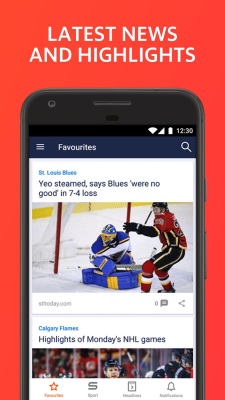 Screenshot of the application Yahoo Sports - #4