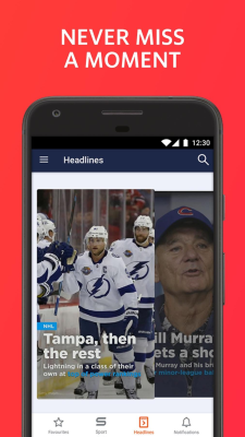 Screenshot of the application Yahoo Sports - #5