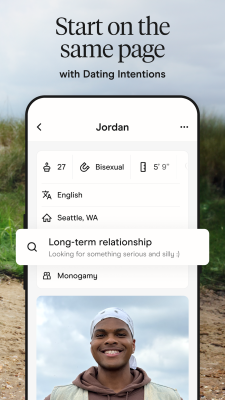 Screenshot of the application Hinge - #3