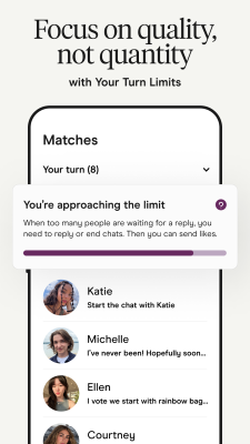 Screenshot of the application Hinge - #6