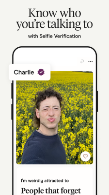 Screenshot of the application Hinge - #8