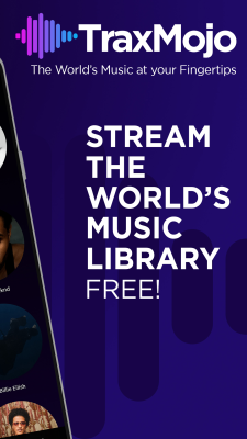Screenshot of the application TraxMojo Music Streaming - #2