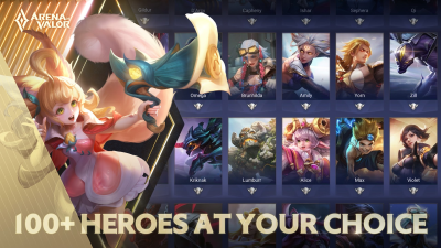 Screenshot of the application Arena of Valor - #3