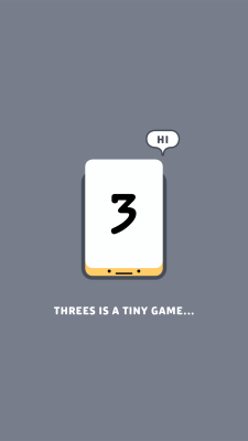 Screenshot of the application Threes! Freeplay - #2