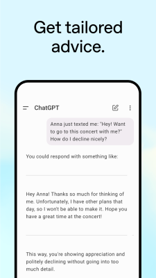 Screenshot of the application ChatGPT - #6