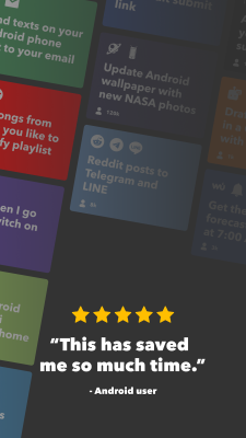 Screenshot of the application IFTTT - #2