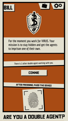 Screenshot of the application Triple Agent - #2