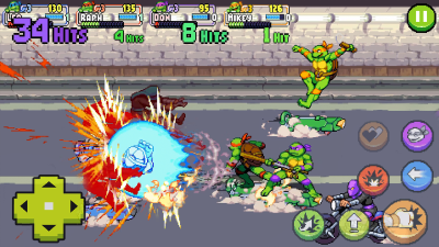 Screenshot of the application TMNT: Shredder's Revenge - #4