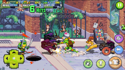 Screenshot of the application TMNT: Shredder's Revenge - #6