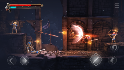 Screenshot of the application Grimvalor - #1