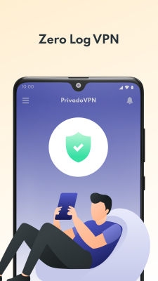 Screenshot of the application PrivadoVPN - #4