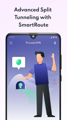Screenshot of the application PrivadoVPN - #7